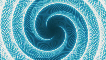 Simple minimalist blue and white geometric background with gently radiating