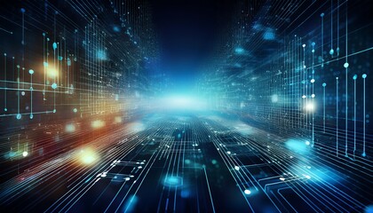 network data protection background conections cyberspace representing tecnology information security illustrative image programming codes security concept abstract banner