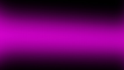 Bright and Luminous Magenta-Pink Abstract Background with a Central Horizontal Gradient and Dark Edges