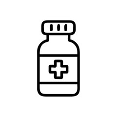 Obraz premium medicine bottle vector