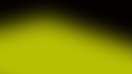 Luminous Yellow-Green Abstract Background with a Smooth Upward Gradient and a Faded Shadow Effect