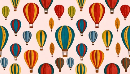 Hot air balloon pattern