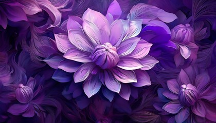 purple flower background