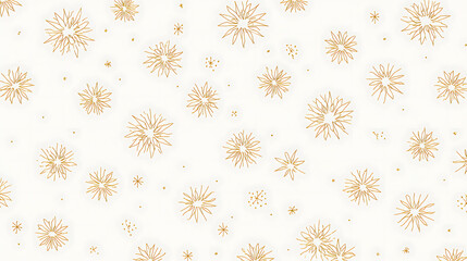 seamless pattern with snowflakes