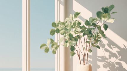 hightech presentation on screen featuring augmented reality points with blurred white text bars