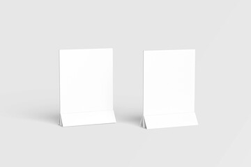 Naklejka premium Table Tent Mockup