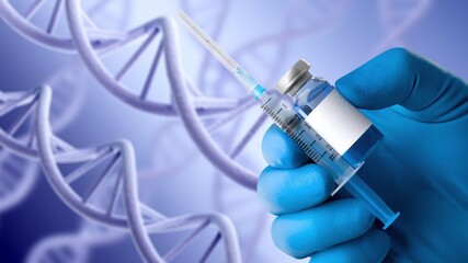 scientist holding testing tubes for pharmaceutical research