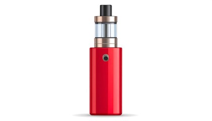Red electronic cigarette