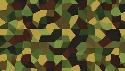 Abstract polygonal camouflage pattern (1)