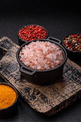 Salt pink Himalayan large crystals as food, for baths or aromatherapy. Pink salt