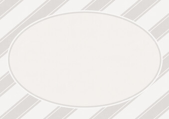 ストライプ背景のフレーム_グレー