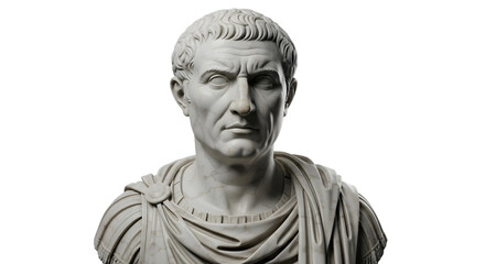 Marble bust portrait