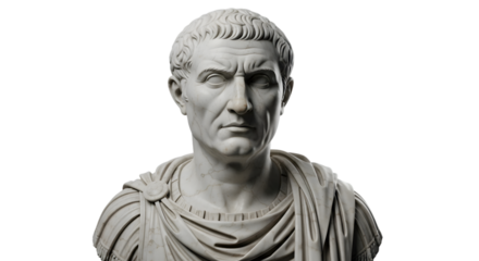 Marble bust portrait