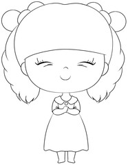 Coloring pictures of girls