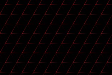 Dark abstract background with red glowing dotted grid pattern, futuristic modern texture design, neon digital wallpaper for technology, web, and creative artwork
