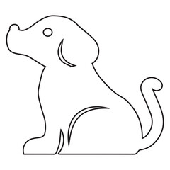 Pet line icon