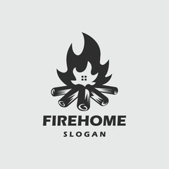 fire logo design
