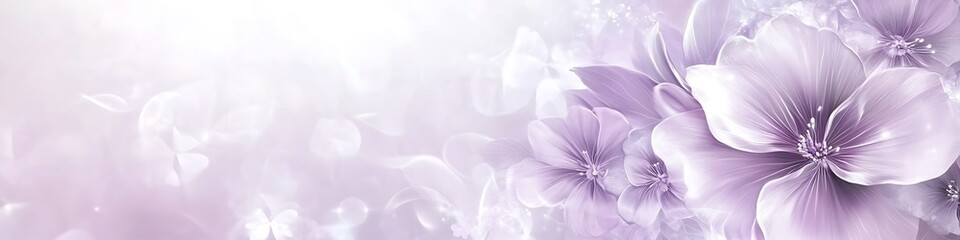 Obraz premium Purple floral background flower blossom spring bloom petals nature botanical wallpaper aesthetic design