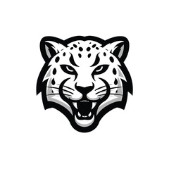 Fierce Jaguar Head Illustration - Majestic Wild Cat Mascot