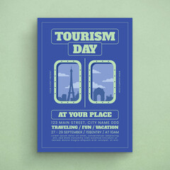 Naklejka premium World Tourism Day