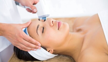 Woman receiving facial treatment (1)