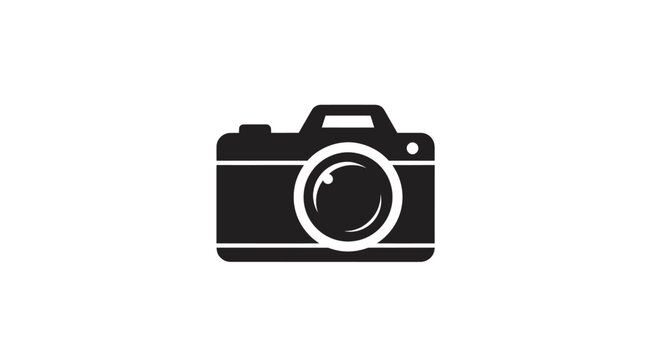 Elegant camera silhouette symbolizing photography and visual storytelling expertise