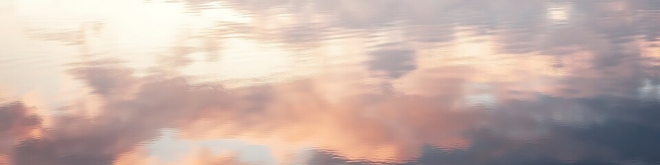 Fototapeta premium Abstract water reflection background for desktop wallpaper and calming nature photography theme use