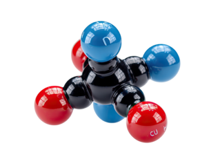 Molecular model of a chemical compound