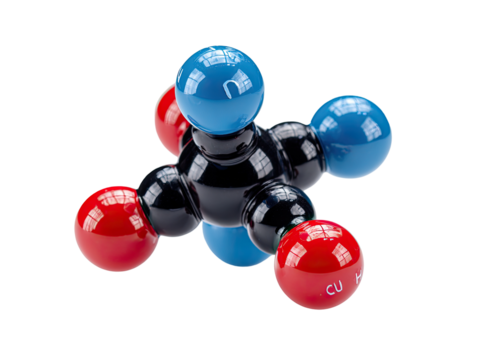 Molecular model of a chemical compound