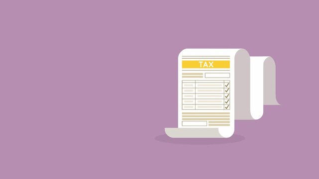 Concept tax payment