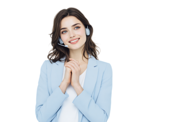 a girl with headphone