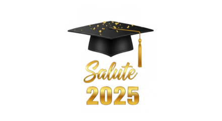 Golden salute for graduating class of 2025, academic achievement display