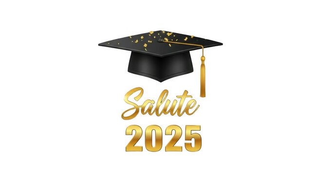 Golden salute for graduating class of 2025, academic achievement display