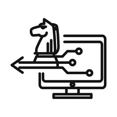 Line icon Vector illustration design