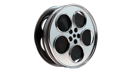 Cinematic film reel