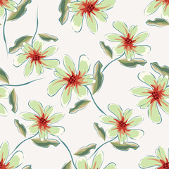 seamless floral pattern