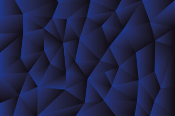 Obraz premium Abstract berkeley blue geometric triangle 3d background vector illustration | Abstract geometric background | Gradient modern vector for your design