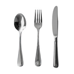 Polished silverware set (1)