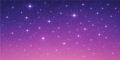 A beautiful star-filled galaxy with a blue and purple abstract background