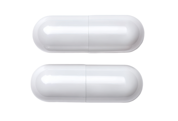 Two white capsules (3)