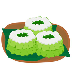 Indonesian Traditional Food Illustration
