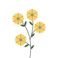 Beautiful Flower Illustration