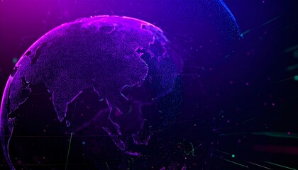 Abstract digital representation of the Earth