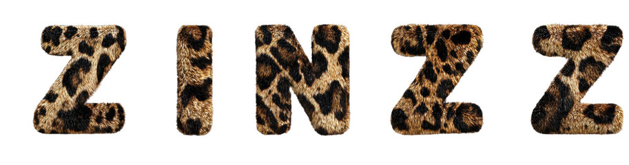 Leopard Print Letters (1)