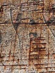 old wood texture, old wall, old graffiti