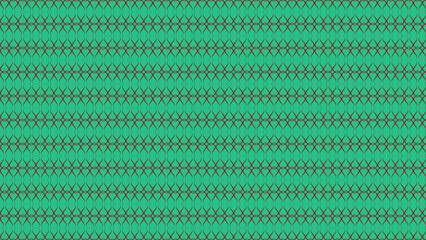 Fototapeta premium Seamless Geometric Pattern on Teal Background