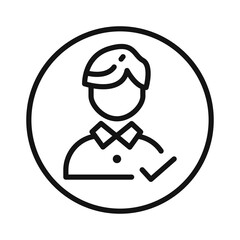 Line icon Vector illustration design