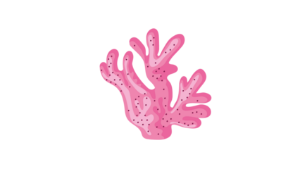 PNG Cartoon underwater sea landscape constructor with fishes and ocean animals, vector undersea world. Underwater coral reef characters of octopus with turtle,