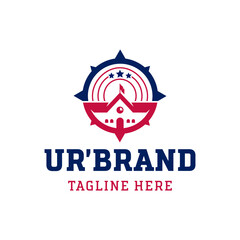 Compass Logo Design for URBrand Company.