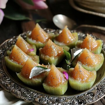 parwal mithai indian dessert video